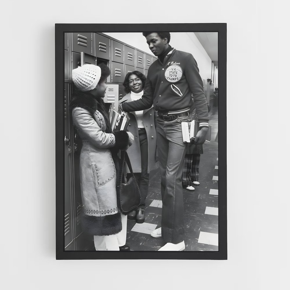 Poster Locker Talk – affiche Basketball (vue 2)